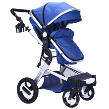 El cochecito de bebé de alto paisaje se puede sentar puede recostarse portátil plegable paraguas de bebé carro cochecito de bebé de cuatro ruedas